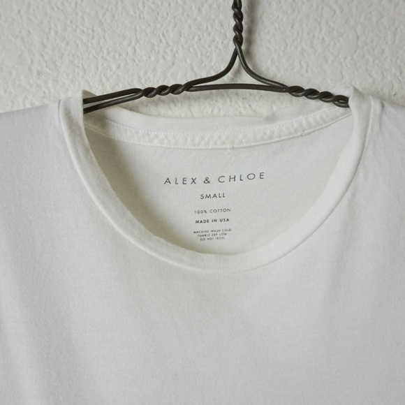 Alex & Chloe PARIS graphic white t-shirt - Picture 5 of 5